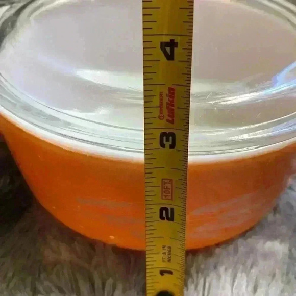 Pyrex Vintage 1980's Autumn Harvest Wheat Serving Casserole  Dish 472-B - Picture 15 of 16